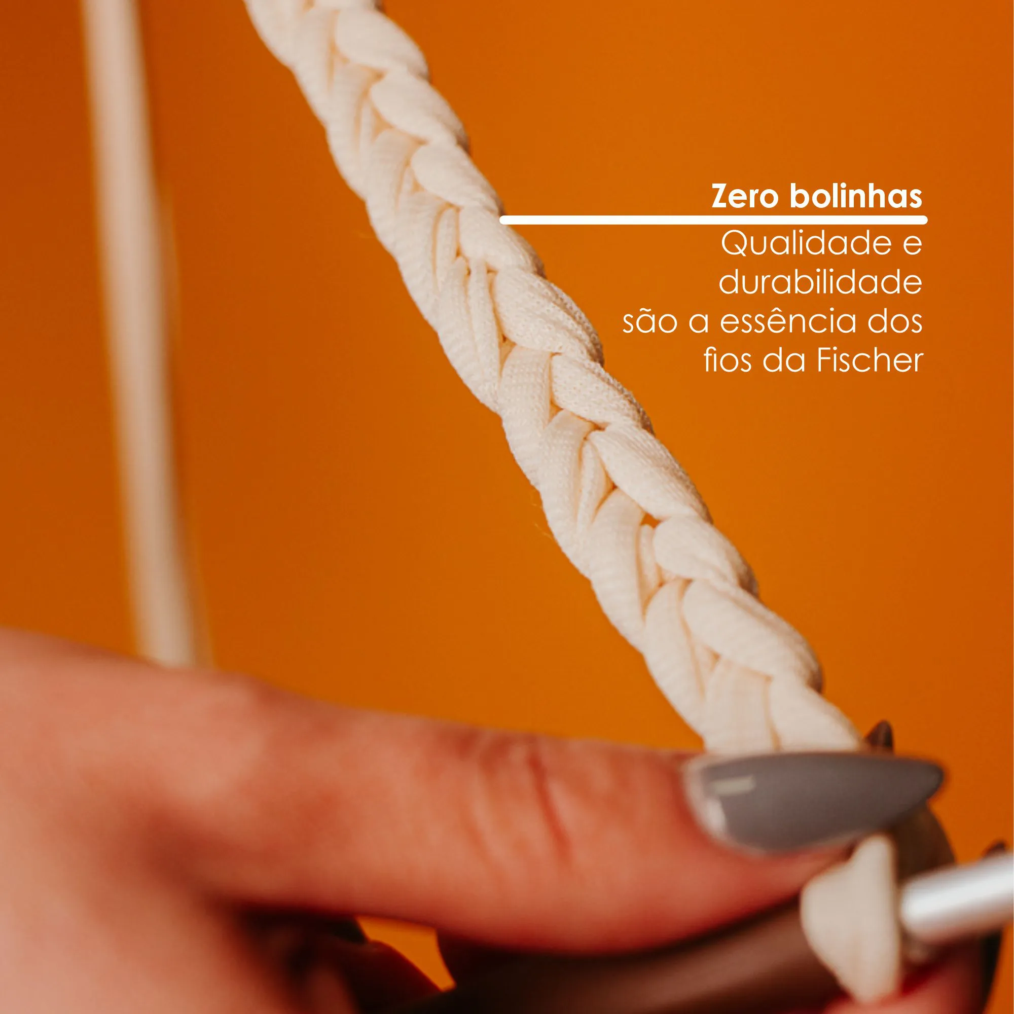 Fio de Malha Noble Fischer 35mm com 140mts - Imagem 5
