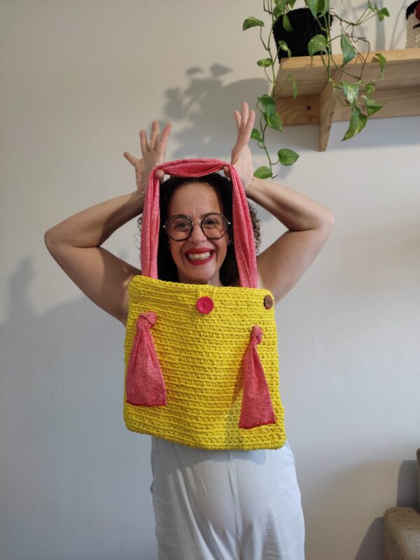 Bolsa Vassalisa com alça de tecido - Image 5