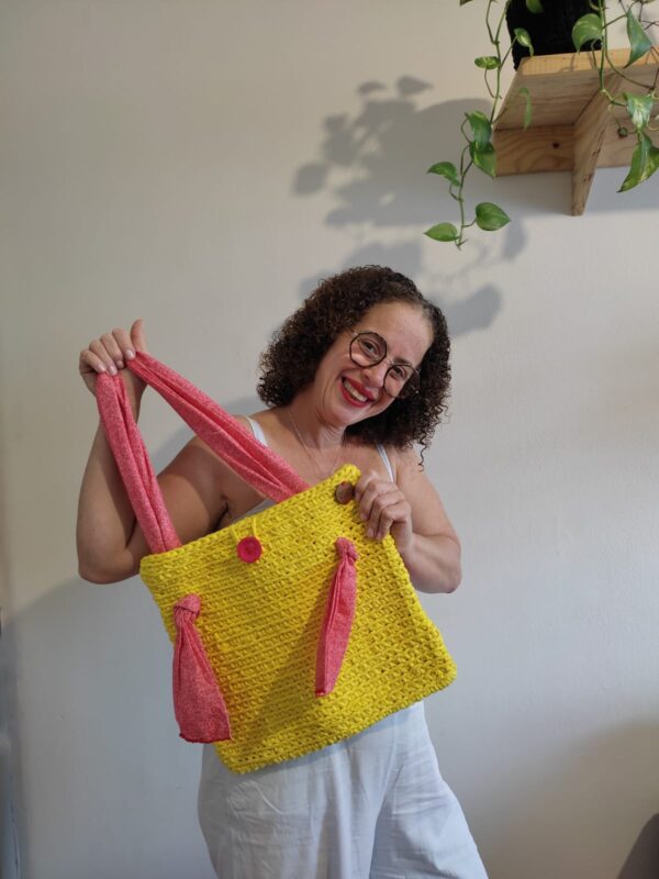 Bolsa Vassalisa com alça de tecido - Image 6