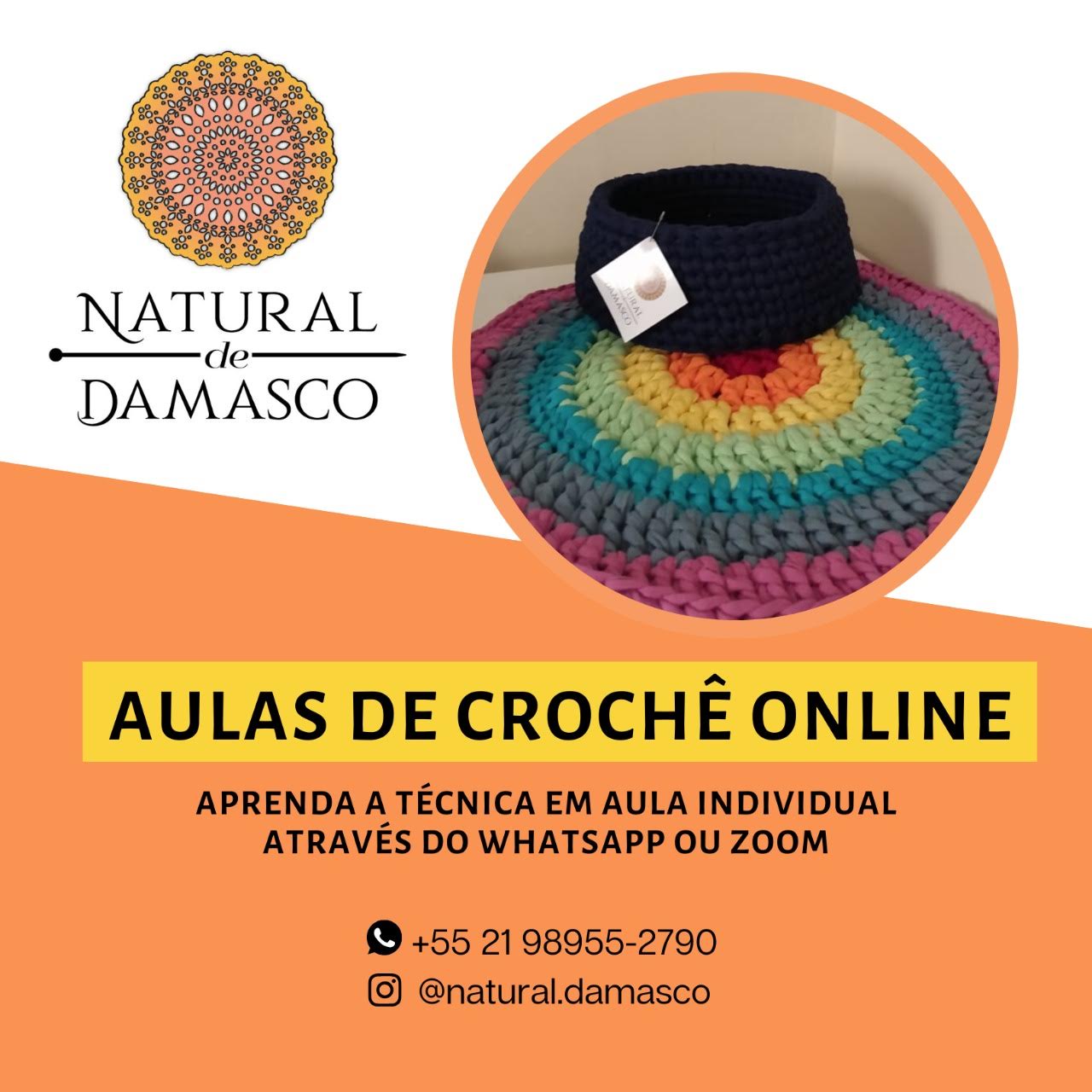 Aulas de crochê