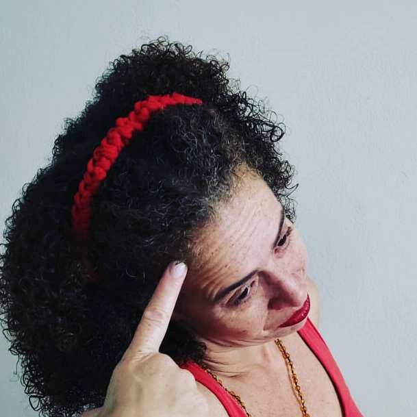 Arco de Crochê com Fio de Malha – Natural de Damasco