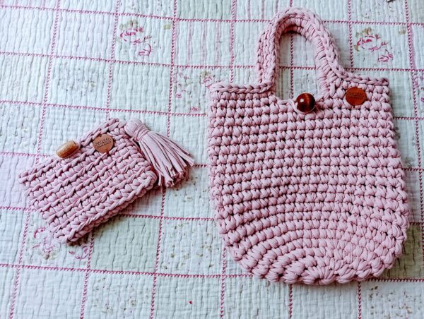 Bolsa Lua Nova rosa bebê - Image 4