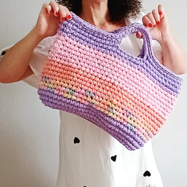 Bolsa La Loba em tons lilás - Image 2