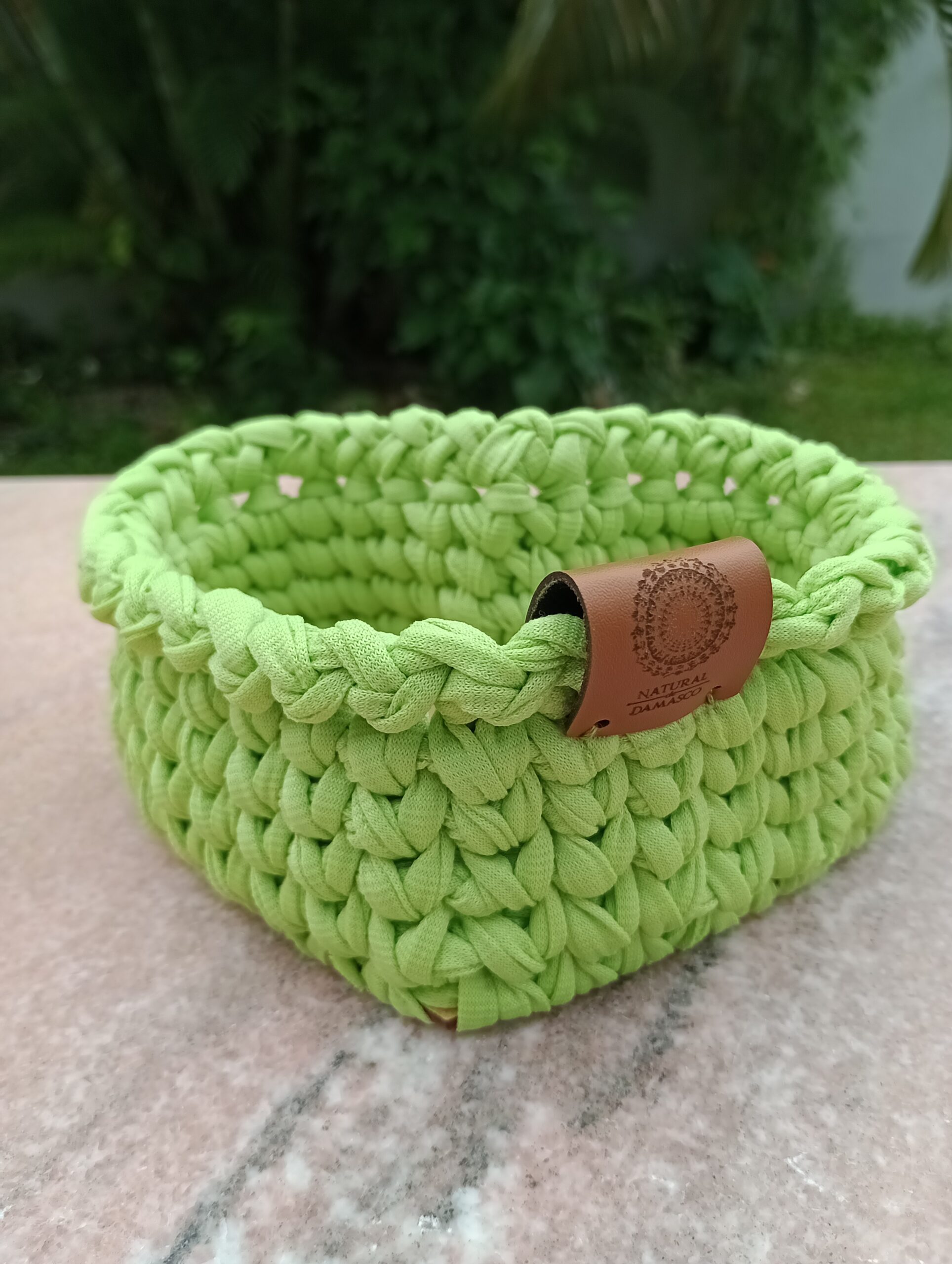 Cachepô de coração verde alfaçe/BASE MDF