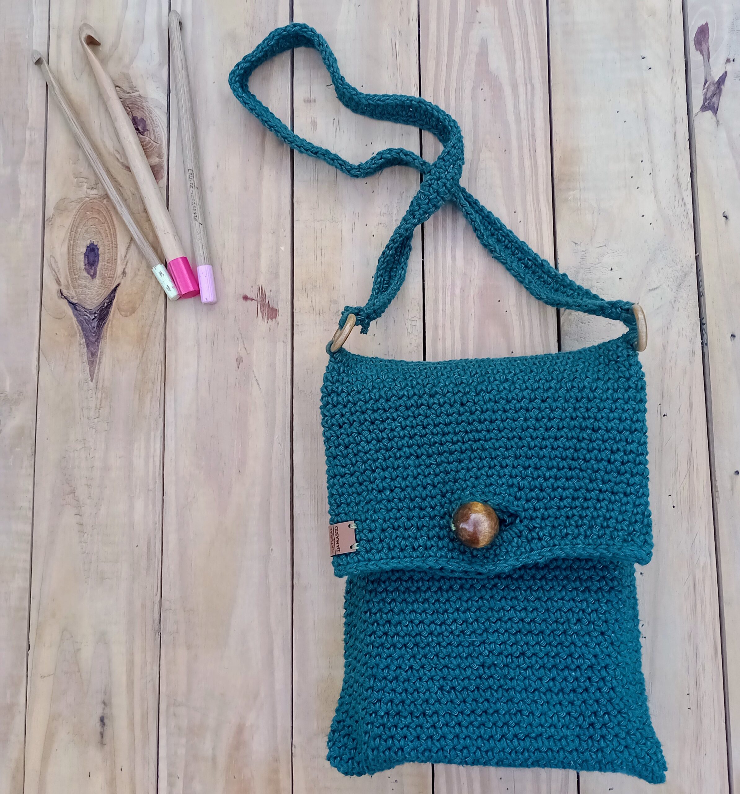 Clutch de Livro com Alça - Natural de Damasco