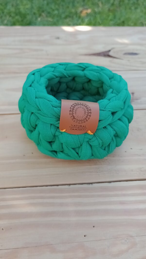 Mini Cesto para Escritório - Natural de Damasco - Image 2