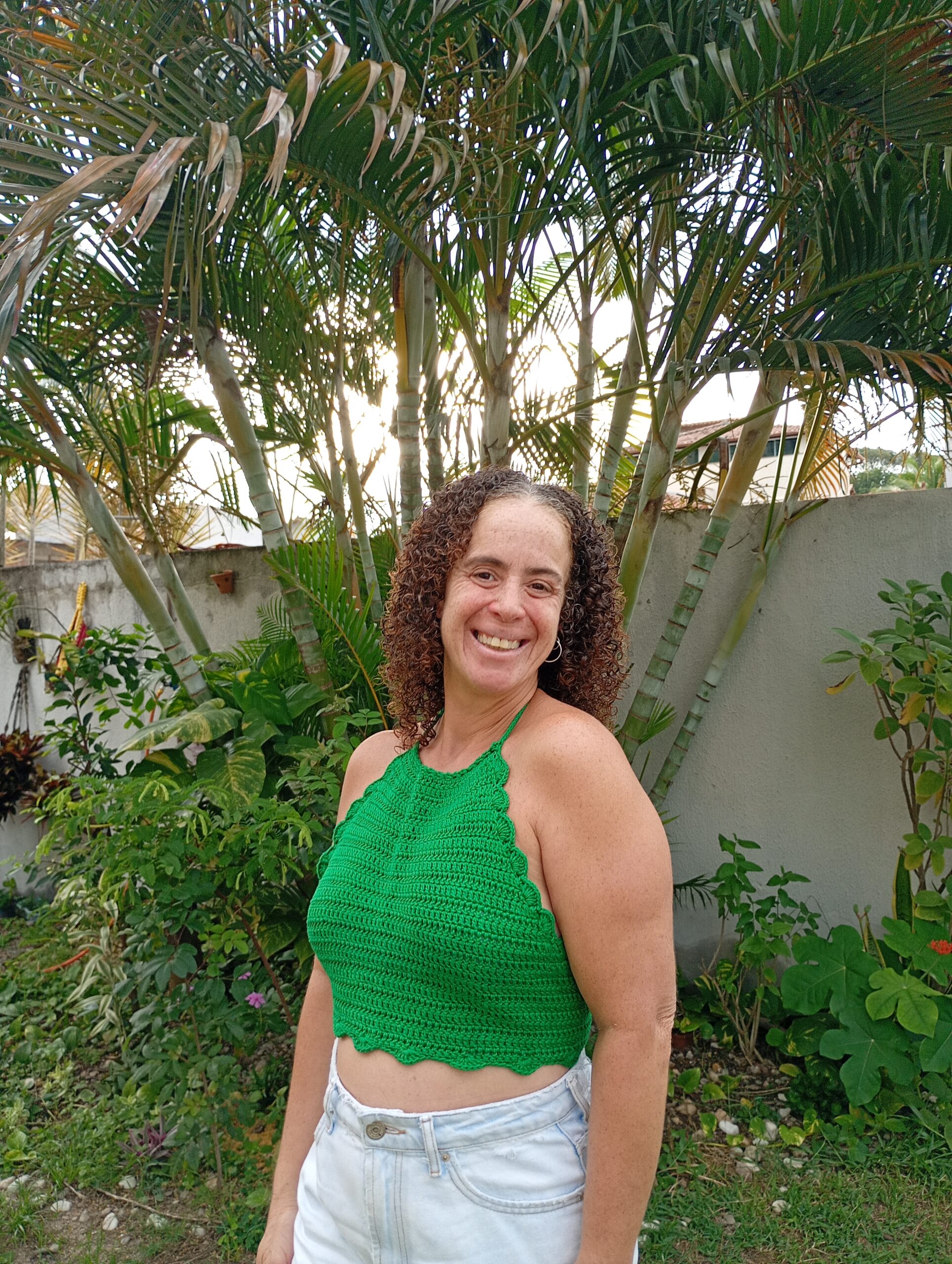 Top Cropped em Crochê - Imagem 2